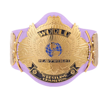 Purple Winged Eagle Championship Title Belt Replica
