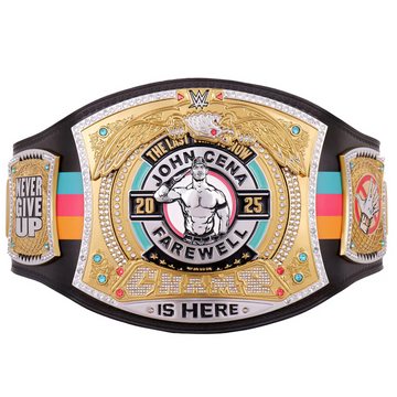 John Cena San Antonio Spinner Championship Title Belt Replica