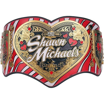 Shawn Michaels Legacy Championship Title Belt Replica