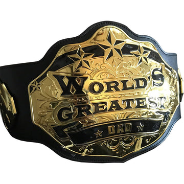 World's Greatest Dad Championship Belt Replica