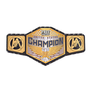 LA Knight United States Championship Title Belt Replica